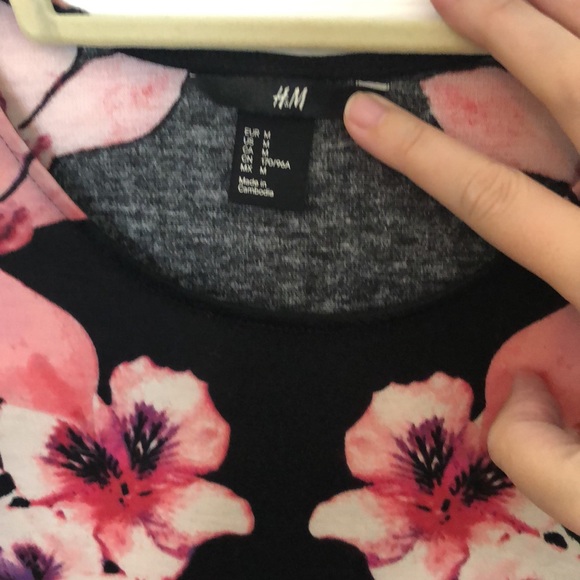 H&M tropical floral print tank dress - Picture 2 of 3